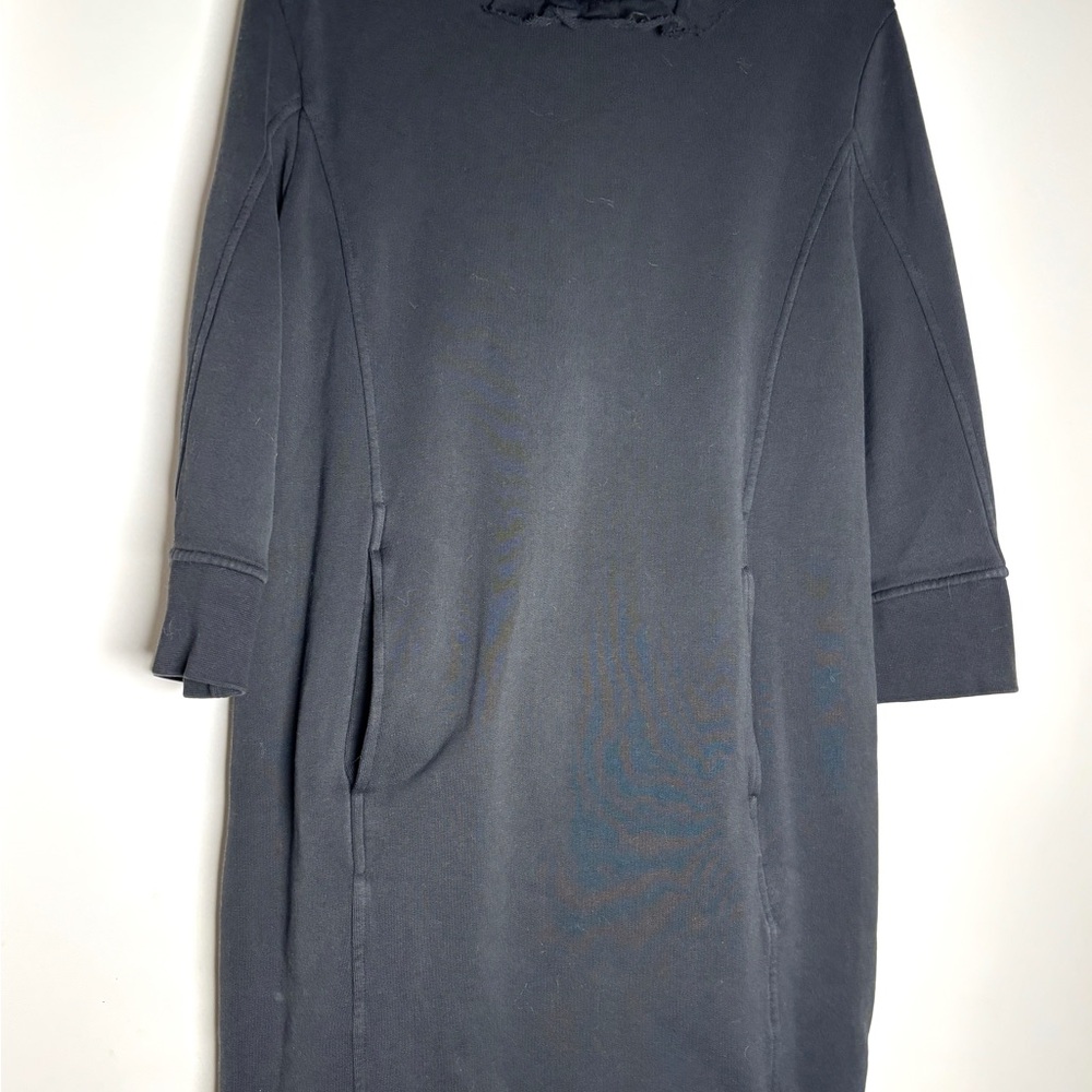 Vintage DSQUARED² Black Tunic Sweatshirt Dress